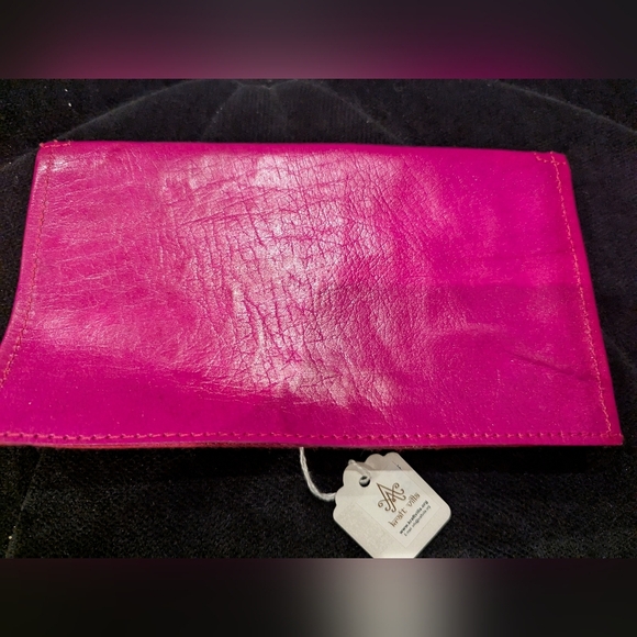 Leather & Cloth Wallet multi Function Pouch - Picture 5 of 7